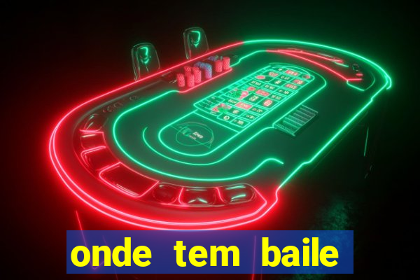 onde tem baile hoje em joinville